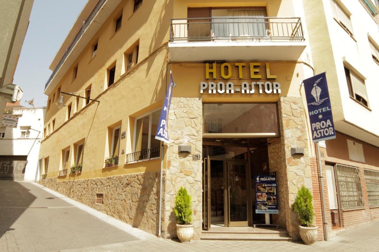 Hotel Proa Astor Lloret de Mar Bagian luar foto